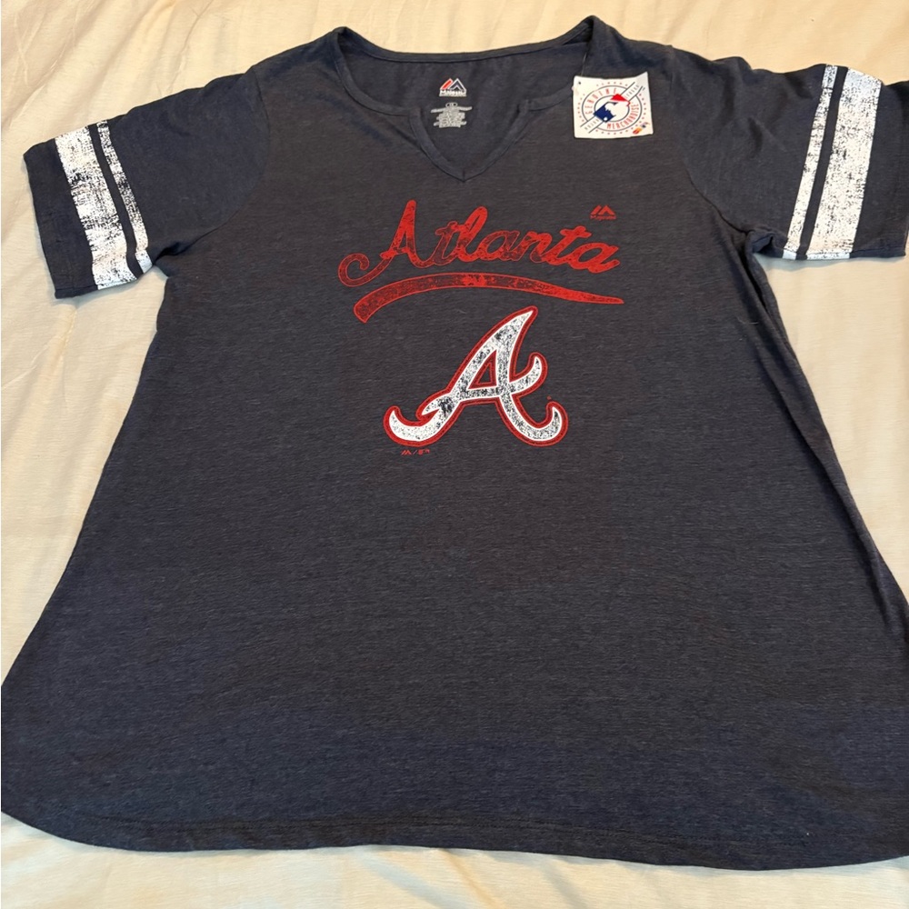 Majestic  Atlanta Braves Tee 1X